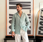 100% LINEN SHIRT - LOOKMY
