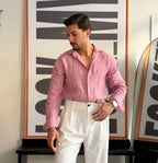 100% LINEN SHIRT - LOOKMY