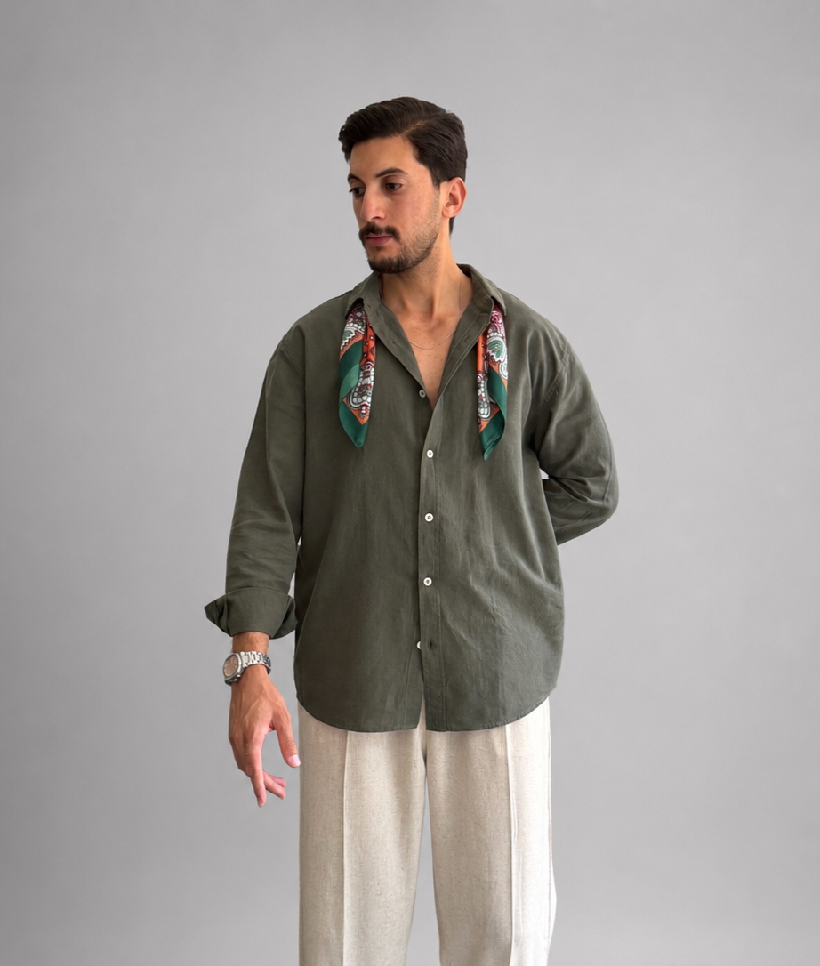 Chemise Linen coton