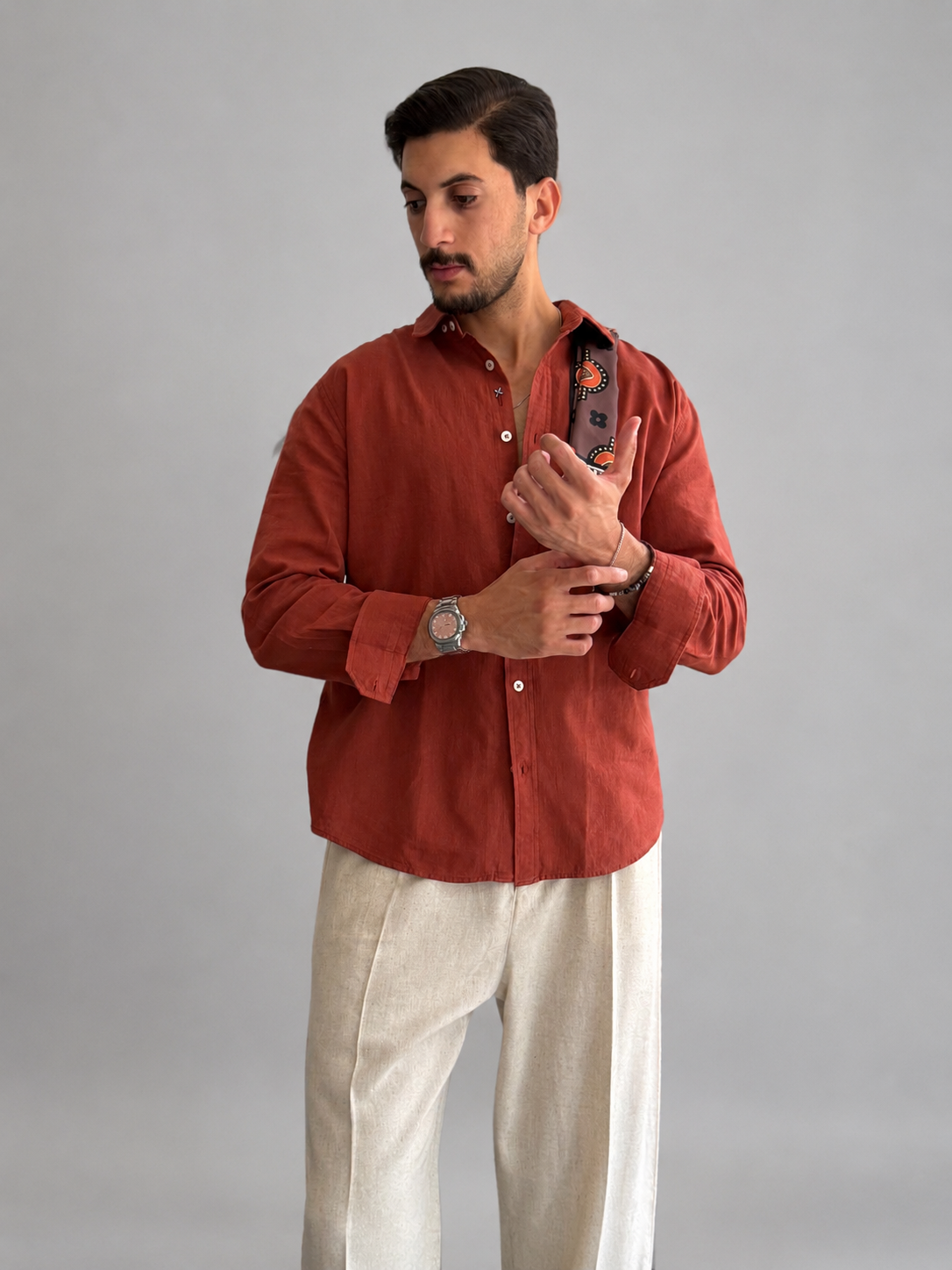 Chemise Linen coton