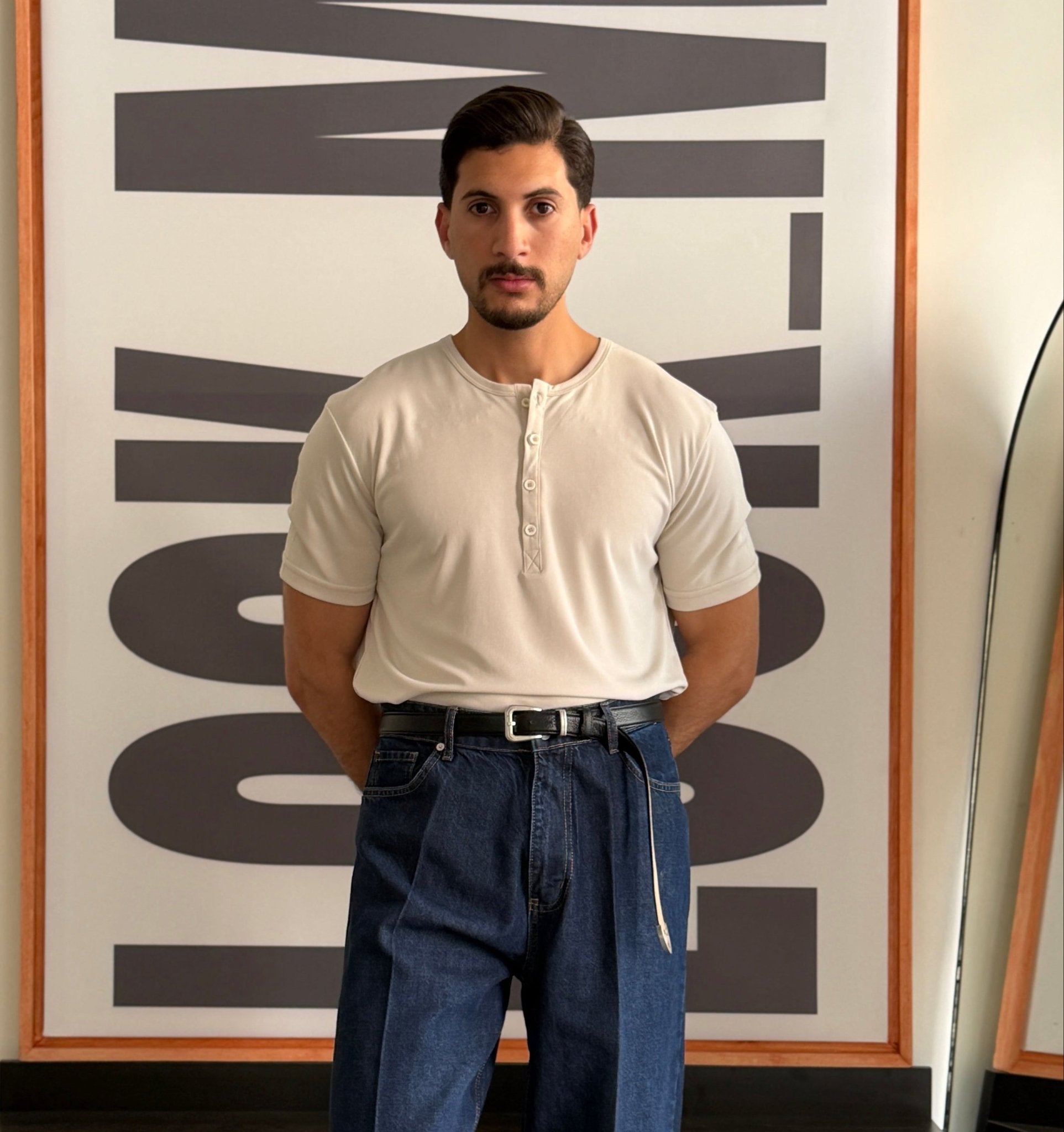 HENLEY T-SHIRT - LOOKMY
