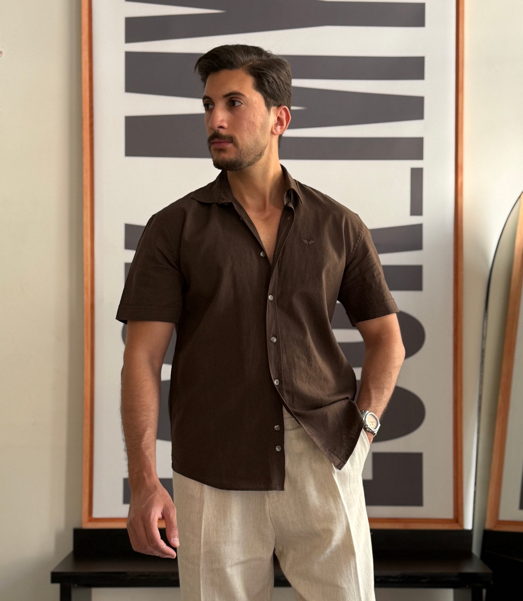 LINEN SHIRT - LOOKMY