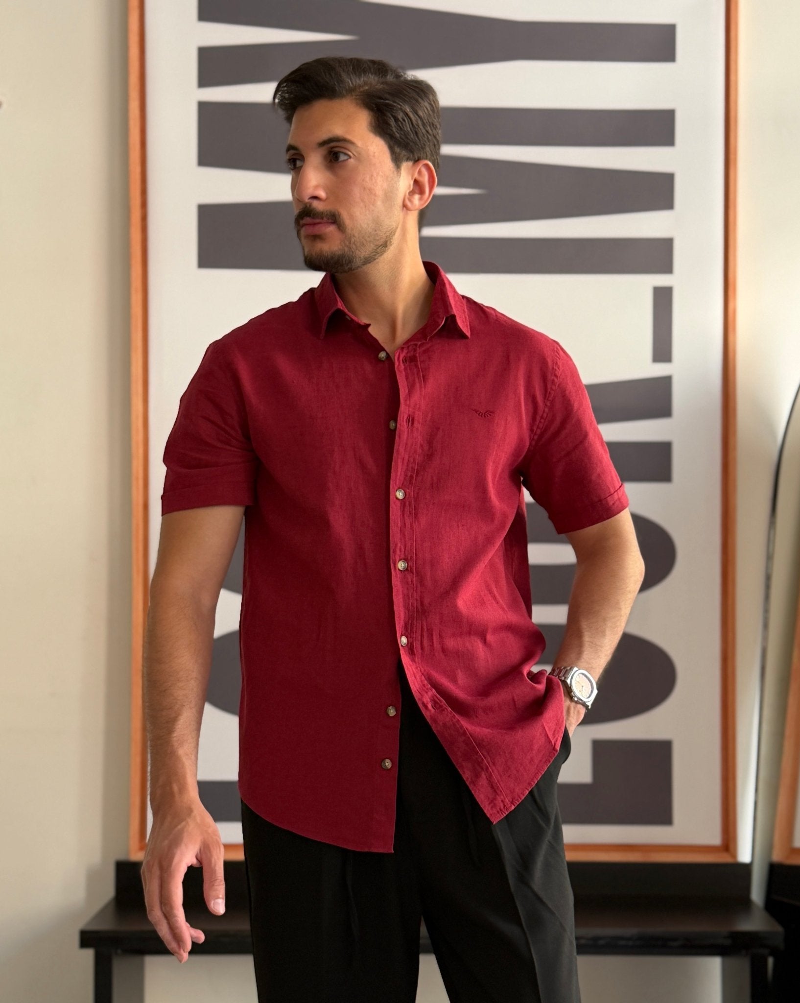 LINEN SHIRT - LOOKMY