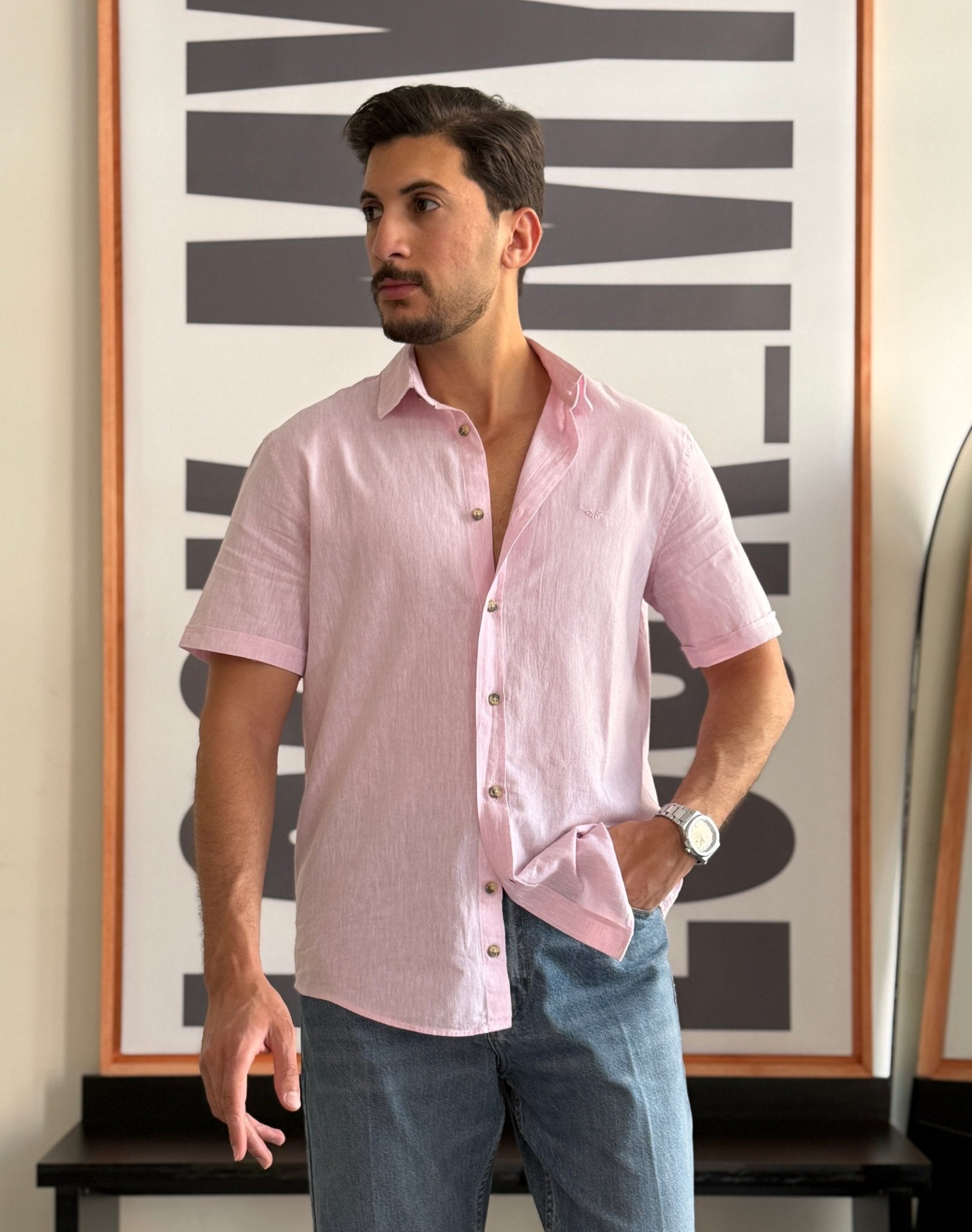 LINEN SHIRT - LOOKMY