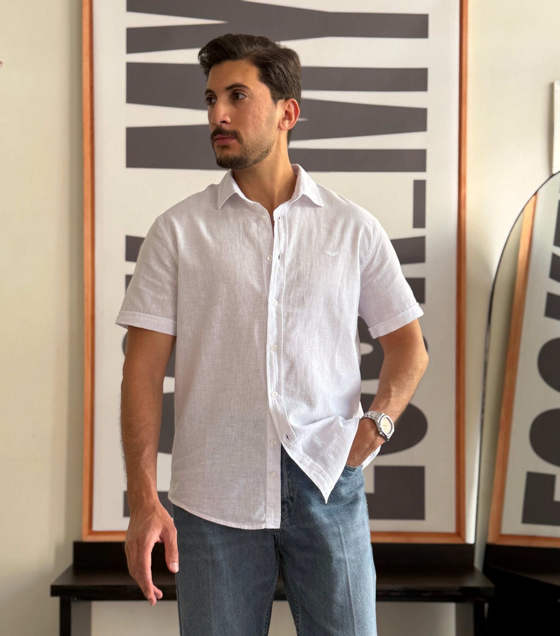 LINEN SHIRT - LOOKMY