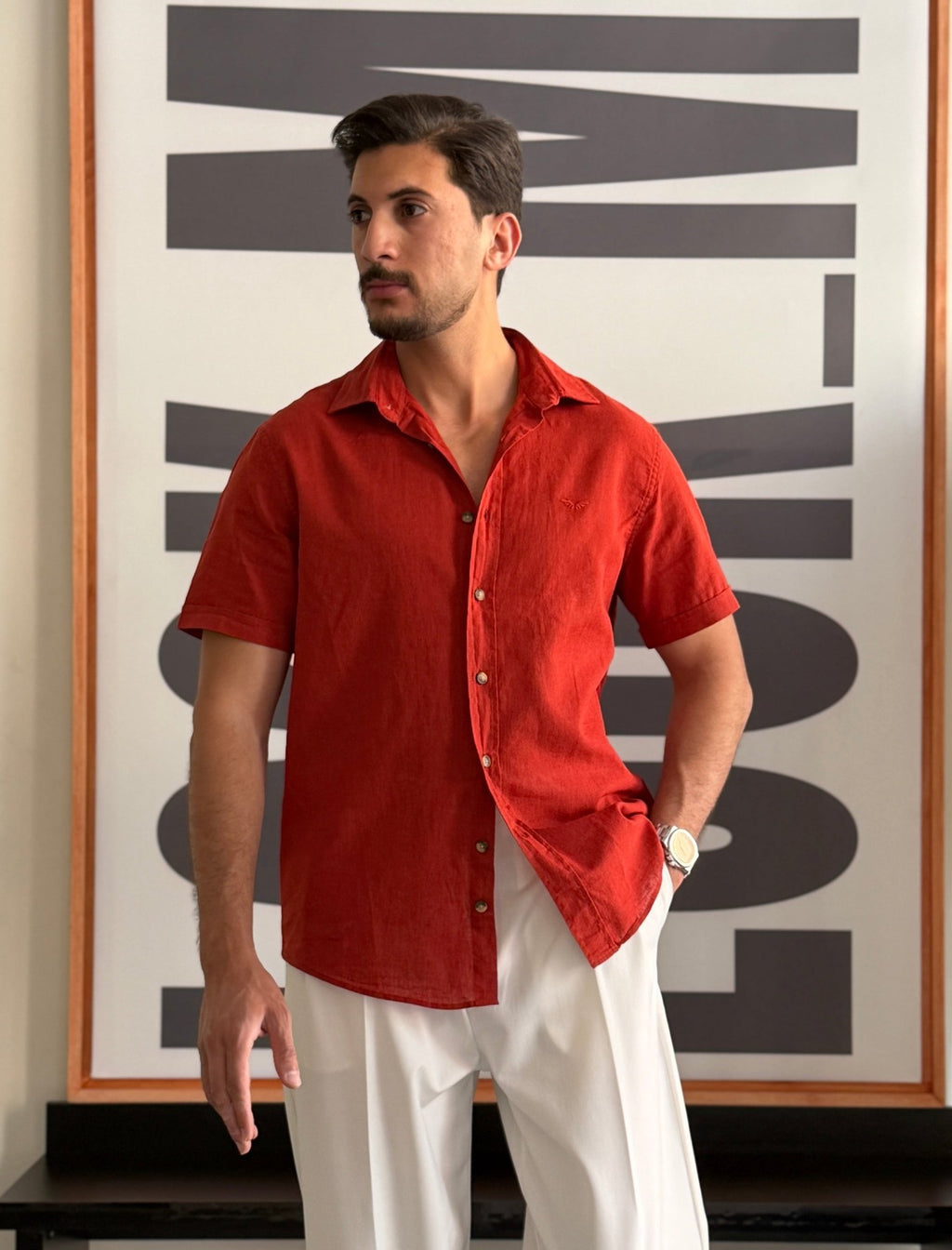 LINEN SHIRT - LOOKMY