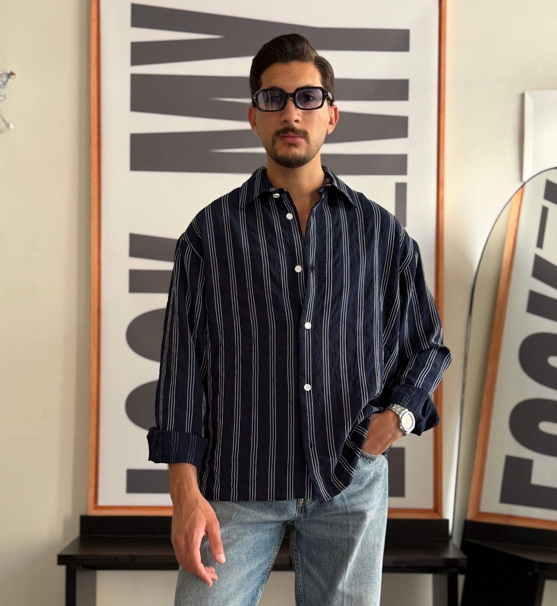 OVER SIZE SHIRT COTTON - LOOKMY