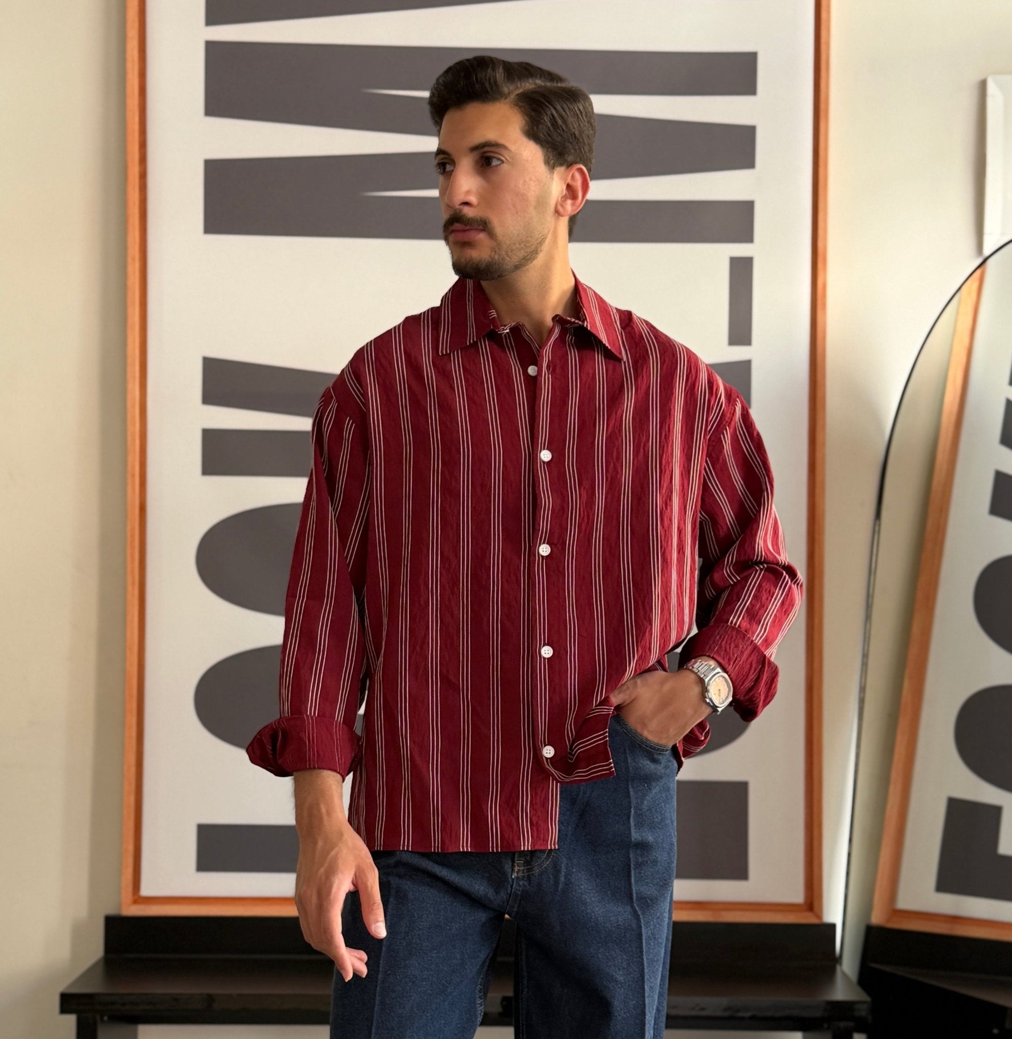 OVER SIZE SHIRT COTTON - LOOKMY