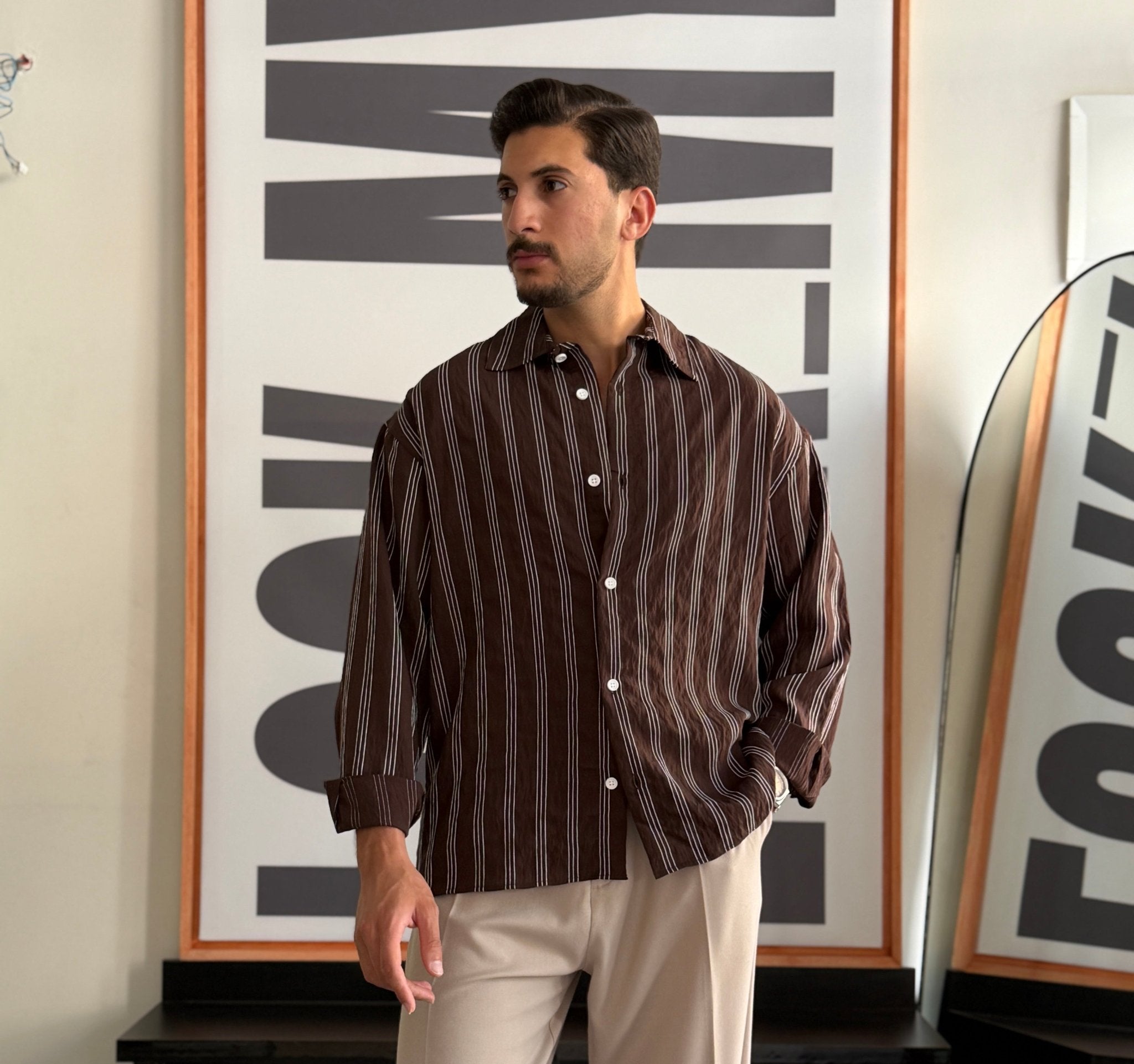 OVER SIZE SHIRT COTTON - LOOKMY