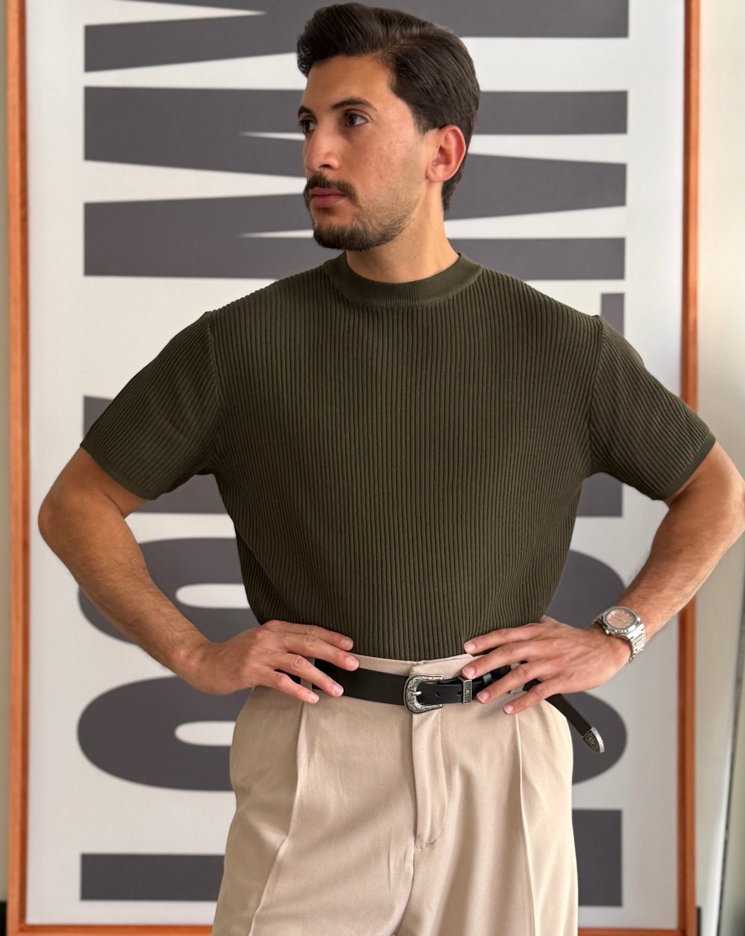 T-SHIRT REGULER FIT - LOOKMY