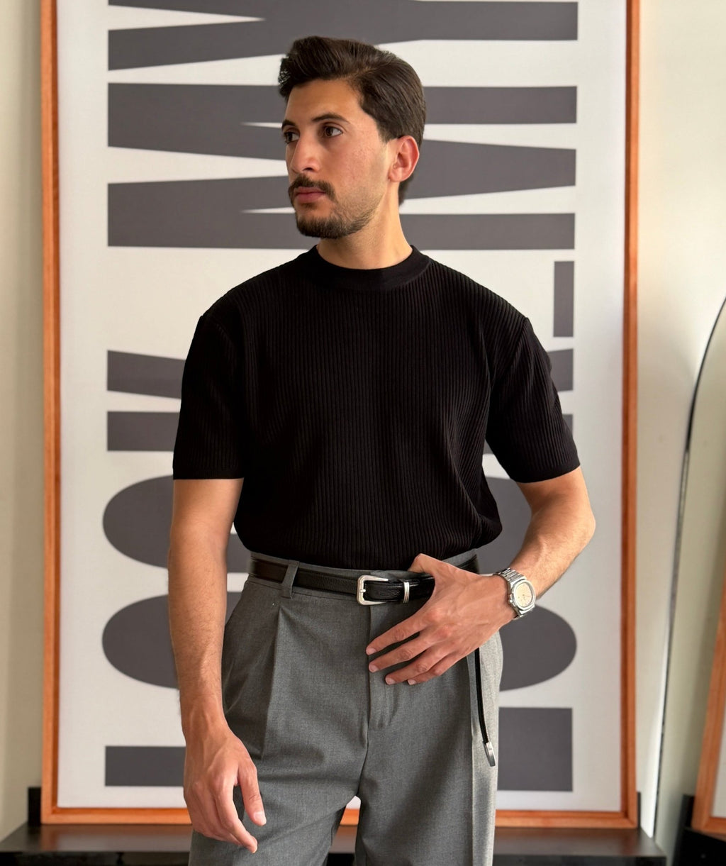 T-SHIRT REGULER FIT - LOOKMY