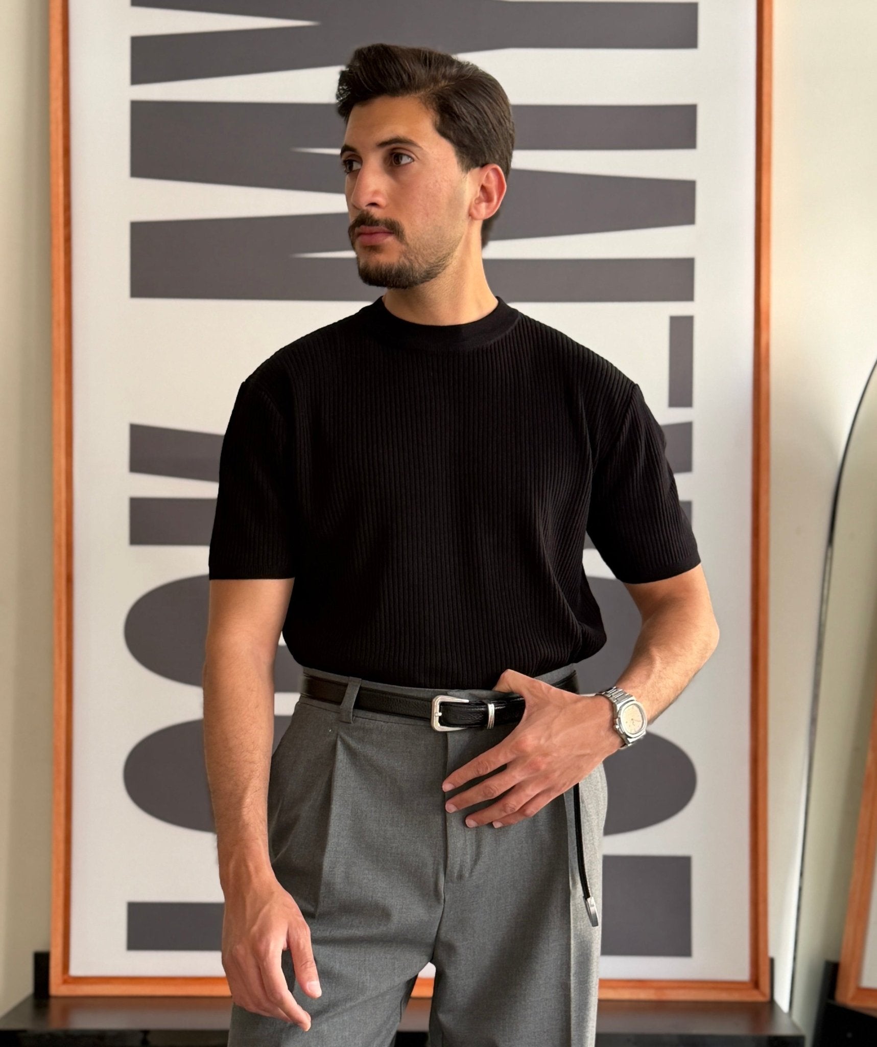 T-SHIRT REGULER FIT - LOOKMY